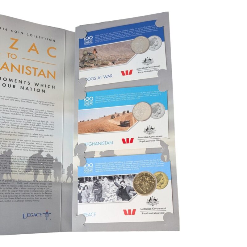 ANZAC to Afghanistan 2016 Coin Collection – 14 Coin Set #65230 - Image 5