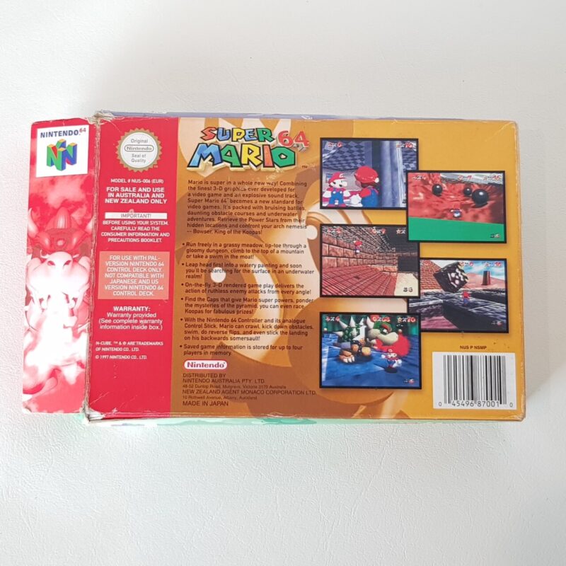 Nintendo Video Game Super Mario 64 with Box #65910 - Image 8