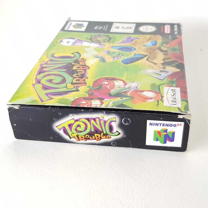 Nintendo Video Game Tonic Trouble in Box with Booklets #65883 - Image 7