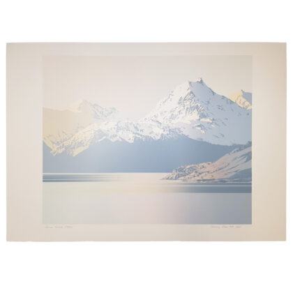 Print of Mount Cook in New Zealand