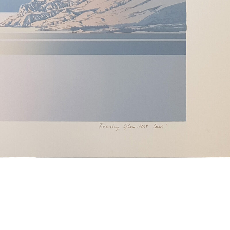 Evening Glow Mount Cook / Aoraki New Zealand Print by Laurie Leitch | Hand Signed #64760 - Image 4