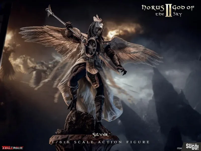 TBLeague – Horus God of the Sky Silver Version 1/6th Scale Action Figure PL2021-177B #65800 - Image 5