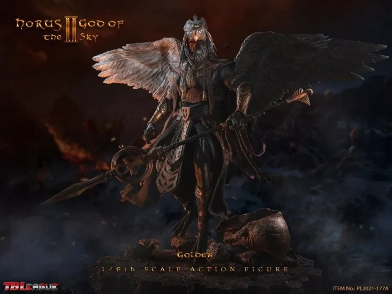 TBLeague – Horus God of the Sky (Golden) 1/6th Scale Action Figure PL2021-177A #65801 - Image 7