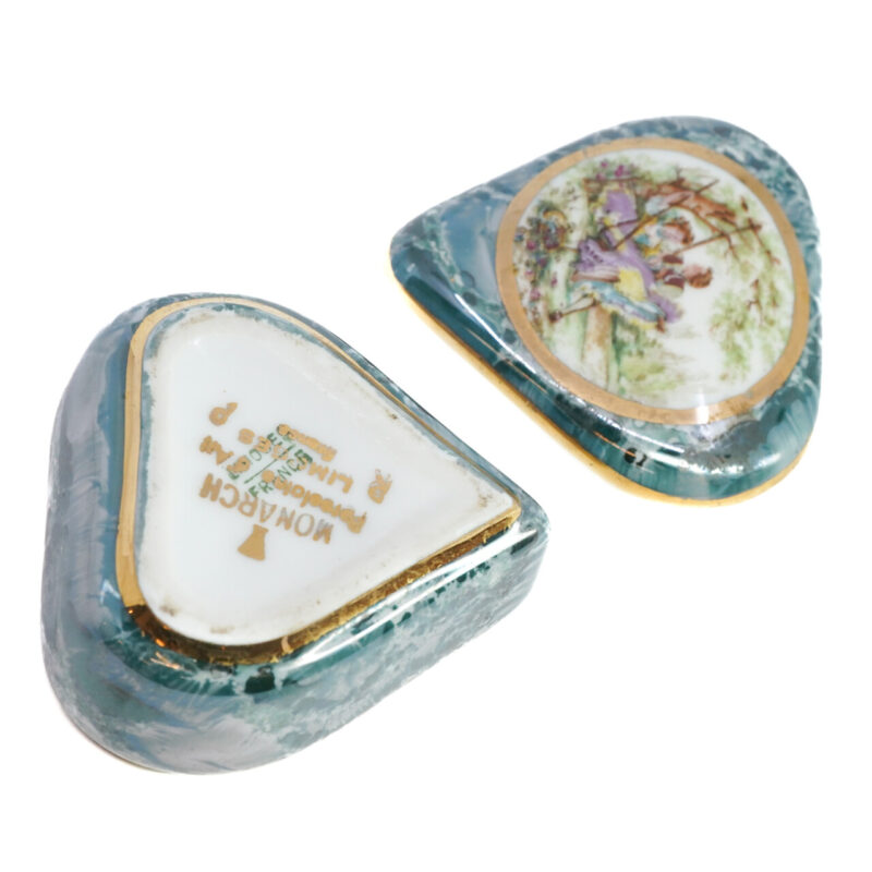 Limoges Monarch Heart-Shaped Trinket Box / Dish #65735 - Image 5