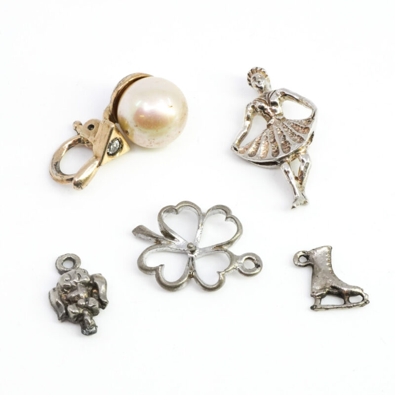 Vintage Jewellery Collection – Necklace, Bracelet, Pendants & Charms (Costume) #4255-3 - Image 2