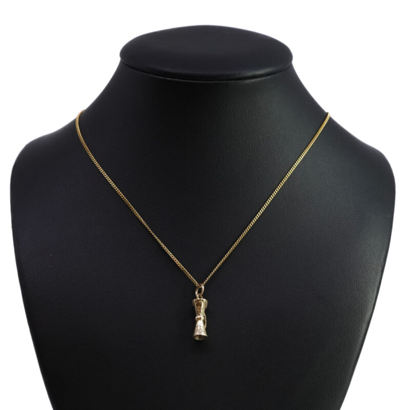 9ct Yellow Gold Kundu Drum Charm Pendant #F65320 - Image 13