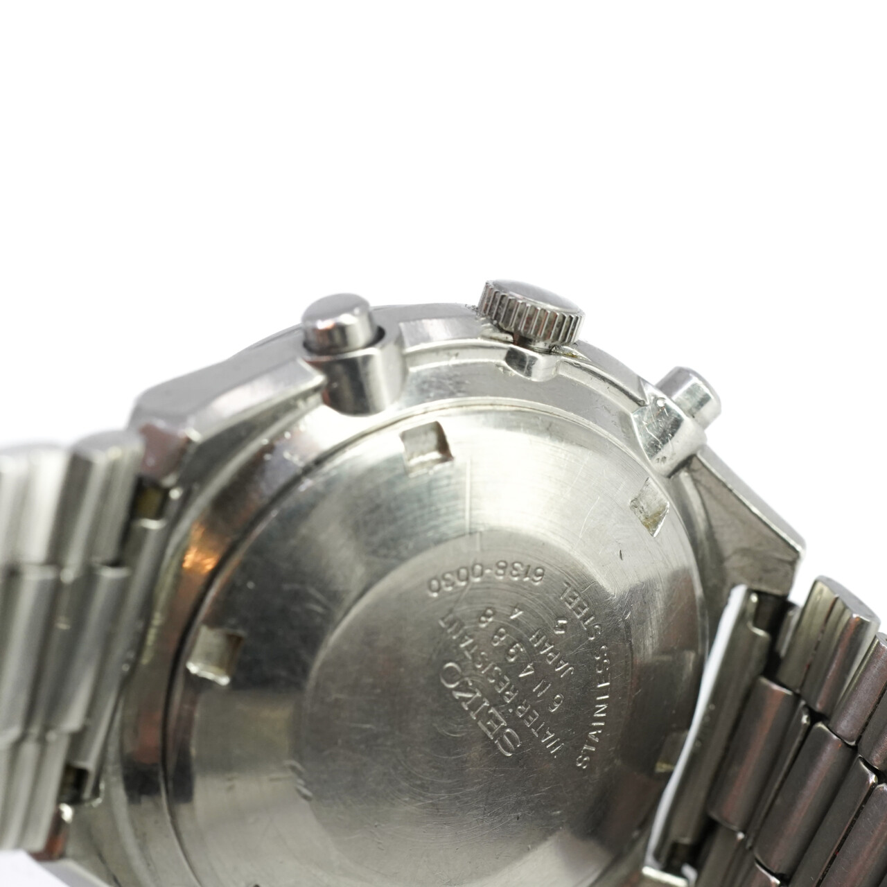 Rare Seiko Speed-Timer 6138-0030 Orange Dial 0040T Watch C/1976 *Serviced* #65466 Rare Seiko Speed-Timer 6138-0030 Orange Dial 0040T Watch C/1976 *Serviced* #65466 - Image 11