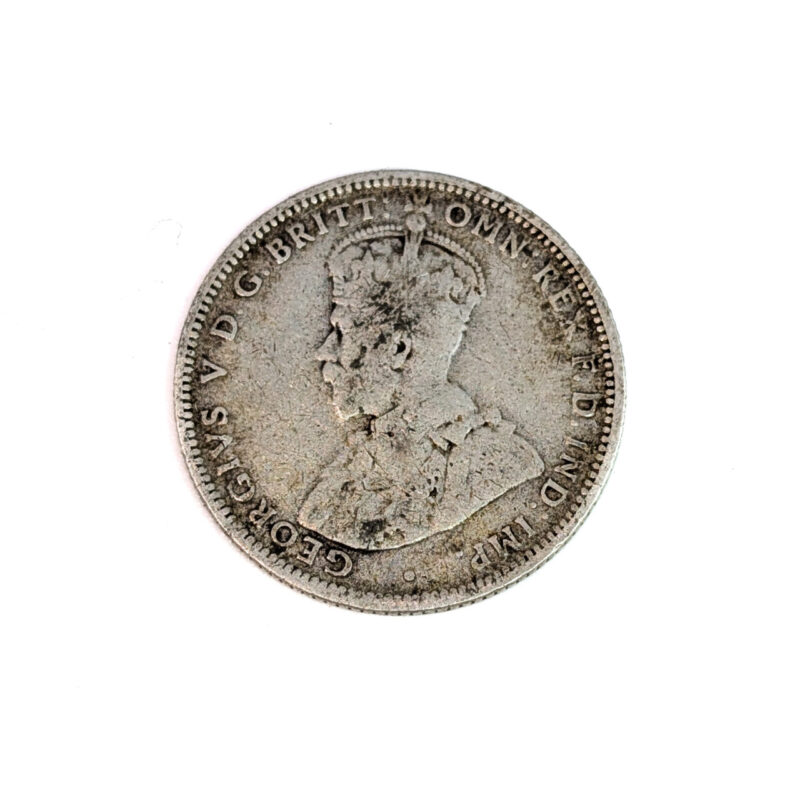 1912 Australian Shilling KGV – Sterling Silver (92.5%) – Better Grade #64292-20 - Image 2