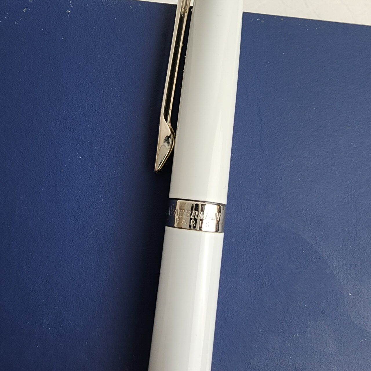 Waterman White Ballpoint Pen – Box & Booklet Included #66161 Waterman White Ballpoint Pen – Box & Booklet Included #66161 - Image 3