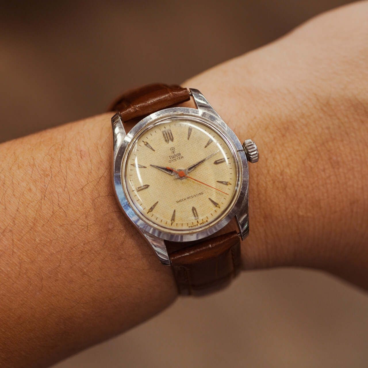 Tudor 7904 Small Rose Manual-Wind Watch – 33.5mm – c.1950s #66004 Tudor 7904 Small Rose Manual-Wind Watch – 33.5mm – c.1950s #66004 - Image 4