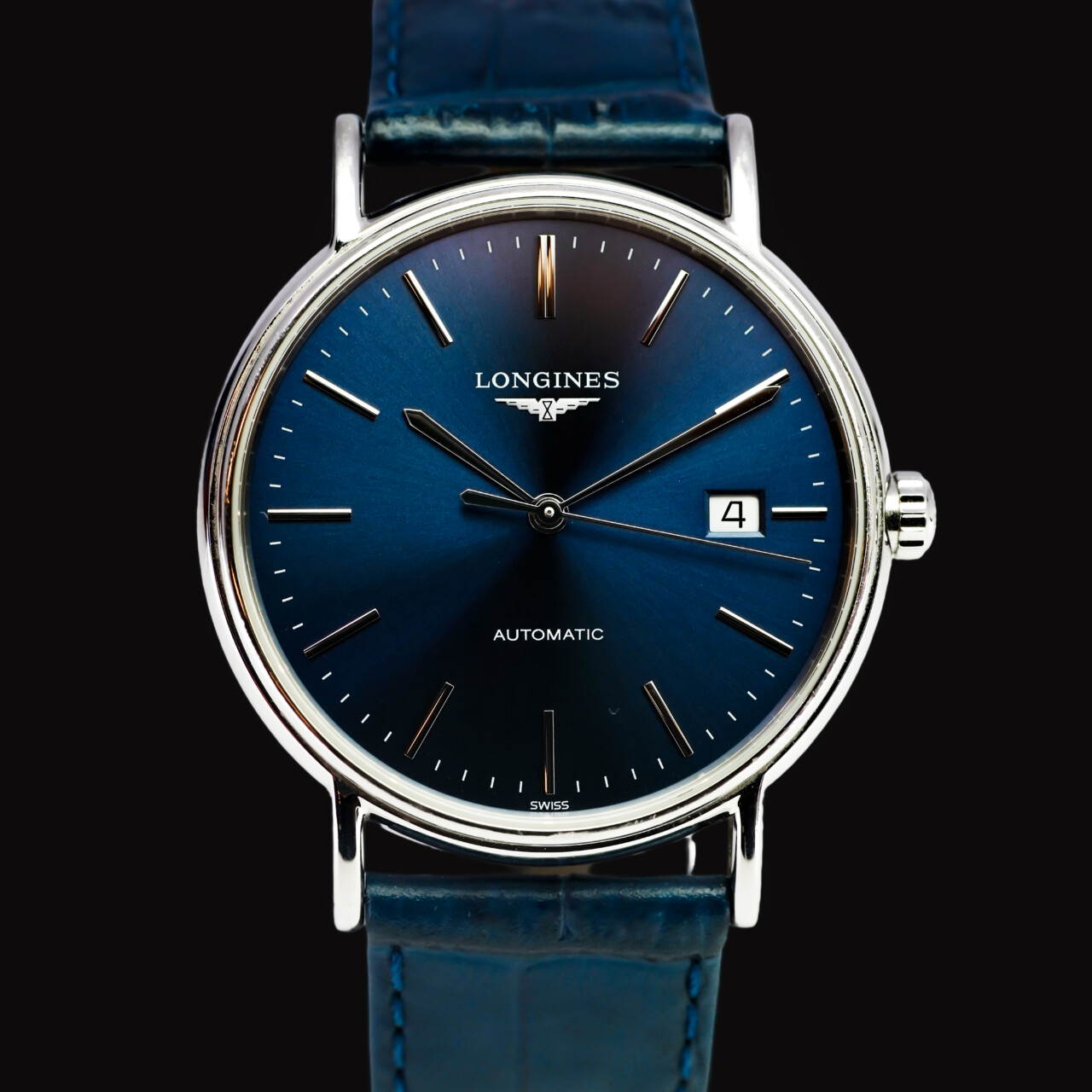Longines Presence L4.921.4 Automatic Watch – 38mm – Sapphire Crystal – Box #66025