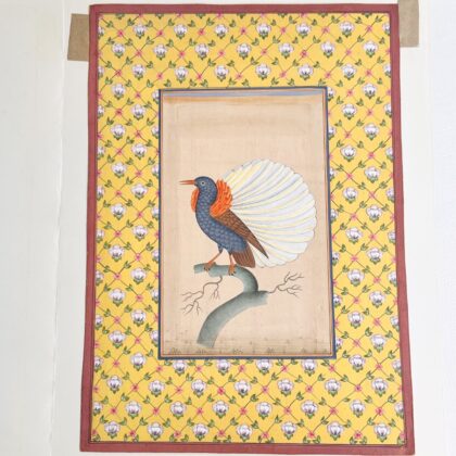 Antique Bird Watercolour Painting on Hand-Laid Paper #64834-2