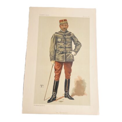 Vanity Fair Antique Chromolithograph Print – 1887 – La Revanche #64836-15