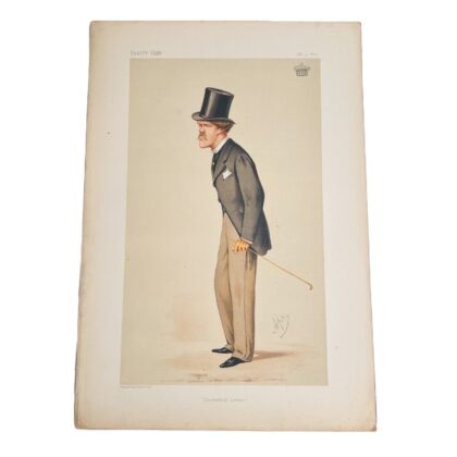 PVanity Fair Chromolithograph Print – 1874 – Chesterfield Letters #64836-7