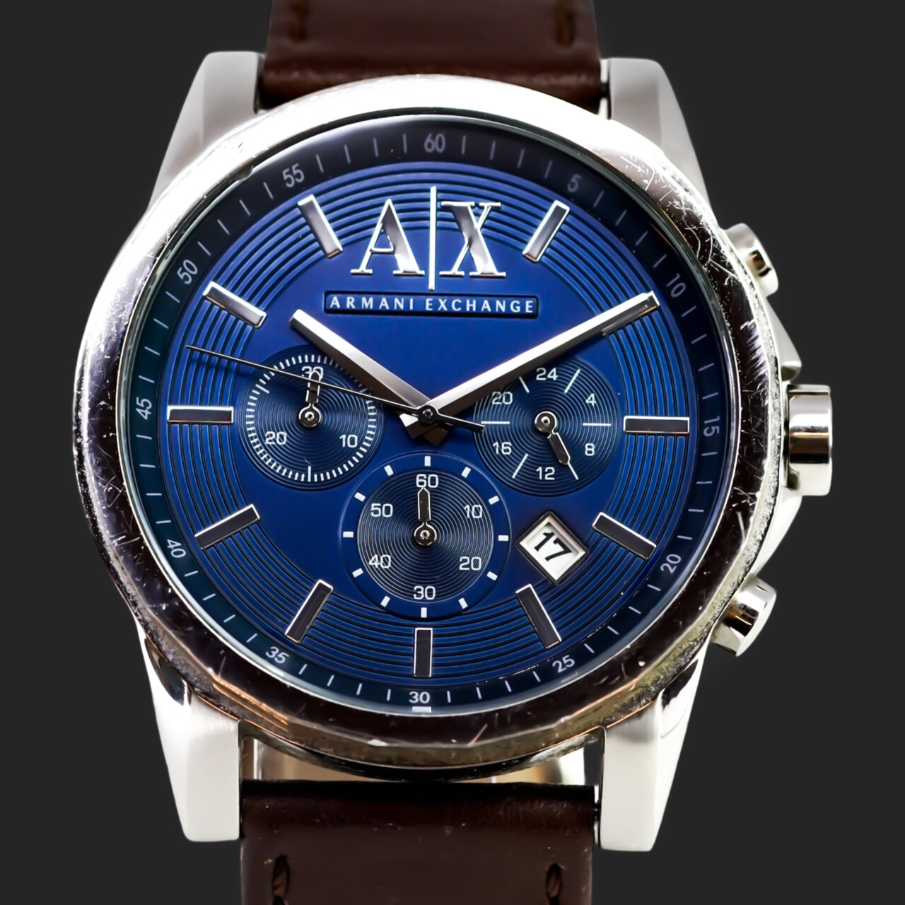 Armani Exchange AX2501 44mm Quartz Chronograph Watch #66092 Armani Exchange AX2501 44mm Quartz Chronograph Watch #66092