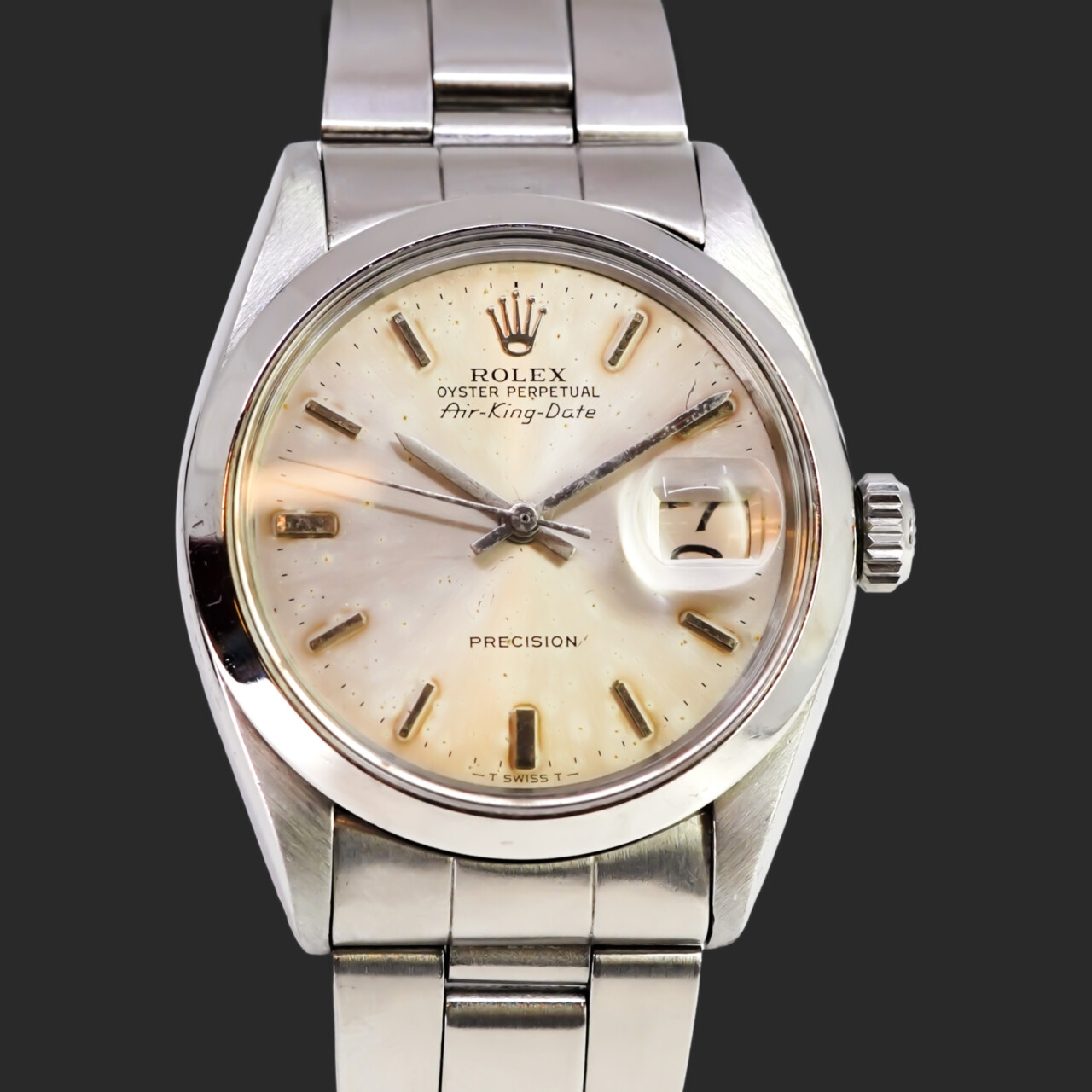 Vintage Rolex Air-King Date Precision 5700 Watch – c.1966 #66178 Vintage Rolex Air-King Date Precision 5700 Watch – c.1966 #66178