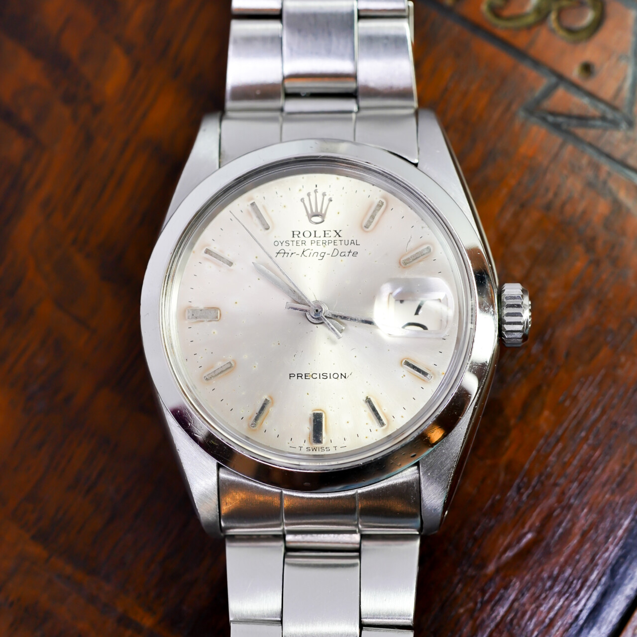 Vintage Rolex Air-King Date Precision 5700 Watch – #66178
