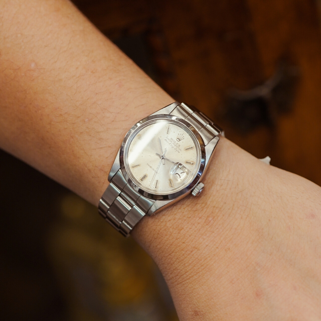 Vintage Rolex Air-King Date Precision 5700 Watch – c.1966 #66178 Vintage Rolex Air-King Date Precision 5700 Watch – c.1966 #66178 - Image 4