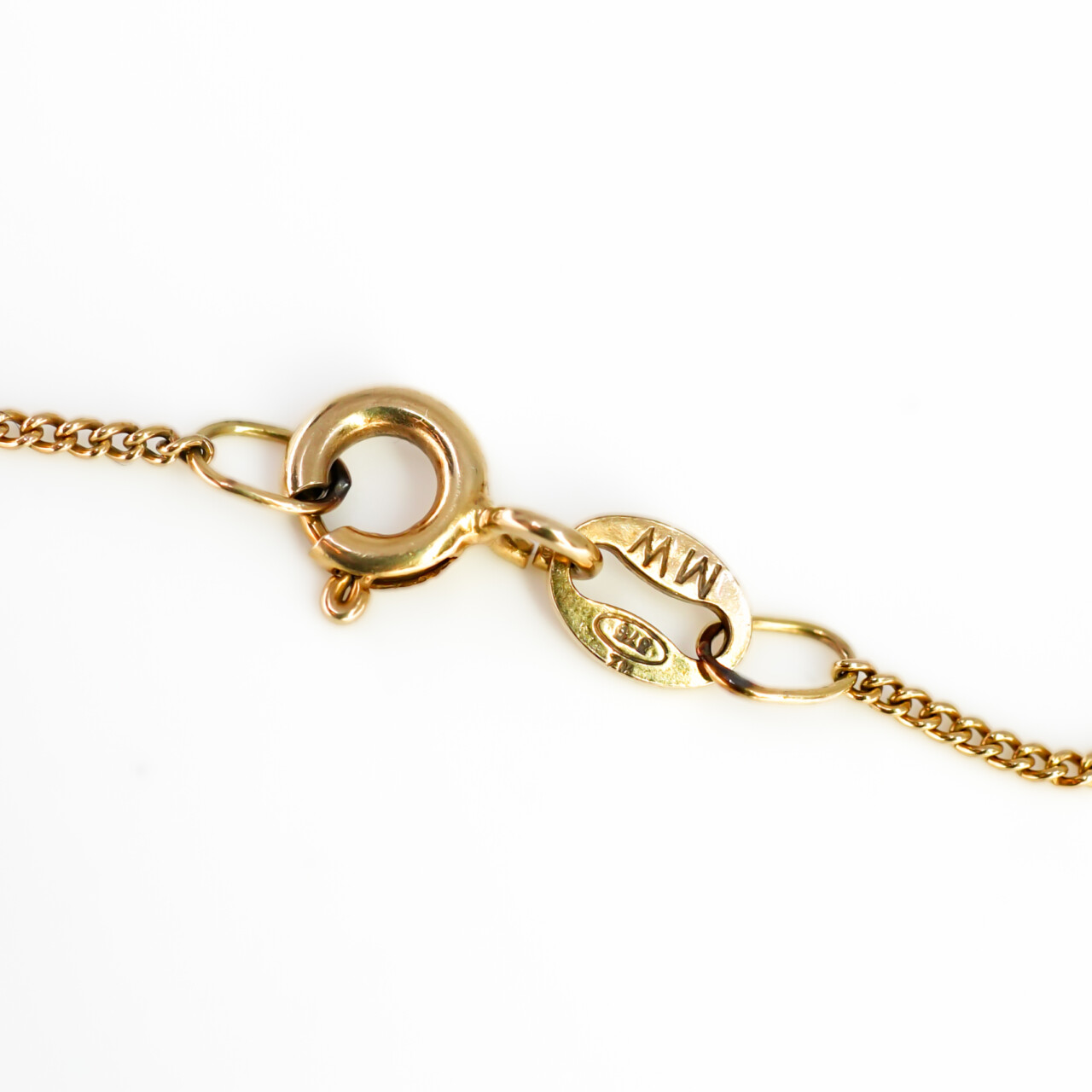 9ct Yellow Gold Fine Curb Link Chain Necklace 45cm #65751 9ct Yellow Gold Fine Curb Link Chain Necklace 45cm #65751 - Image 3