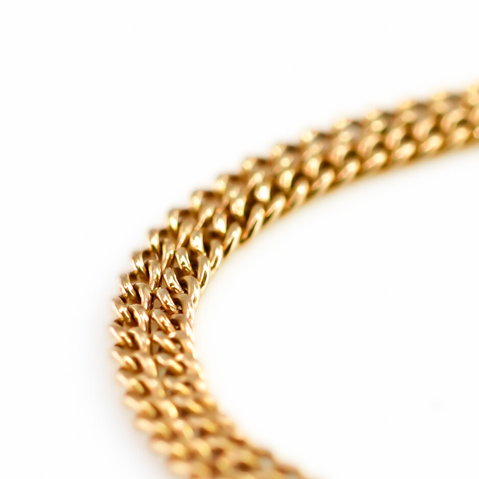 9ct Yellow Gold Fine Curb Link Chain Necklace 45cm #65751 9ct Yellow Gold Fine Curb Link Chain Necklace 45cm #65751 - Image 5