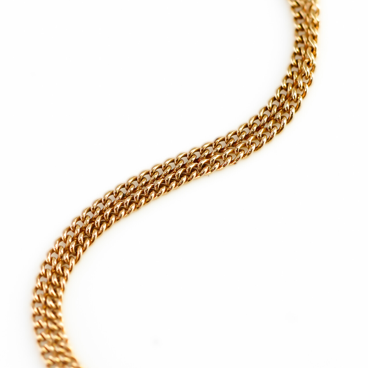 9ct Yellow Gold Fine Curb Link Chain Necklace 45cm #65751 9ct Yellow Gold Fine Curb Link Chain Necklace 45cm #65751 - Image 6