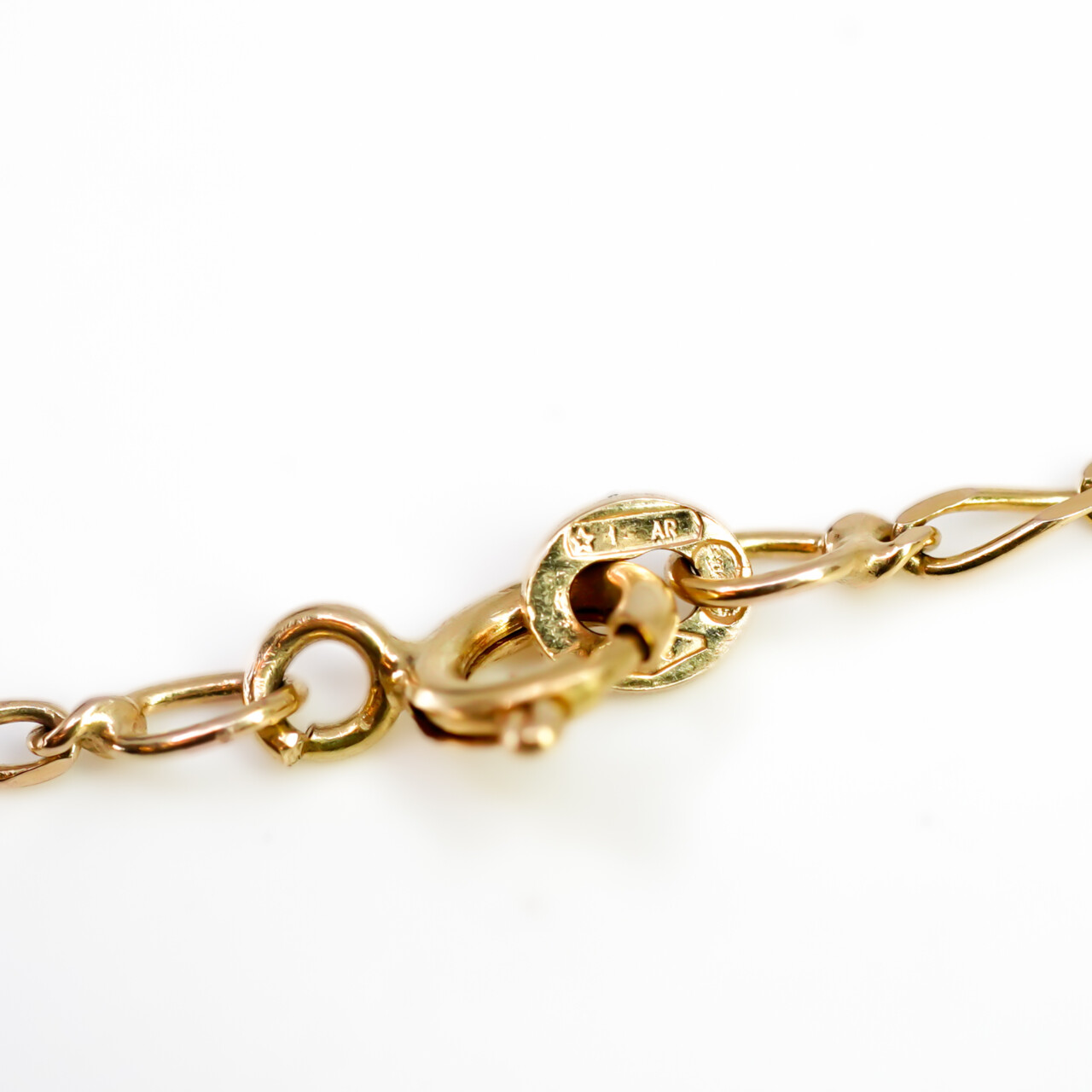 9ct Yellow Gold Figaro Link Chain Necklace 60cm #66185 9ct Yellow Gold Figaro Link Chain Necklace 60cm #66185 - Image 5