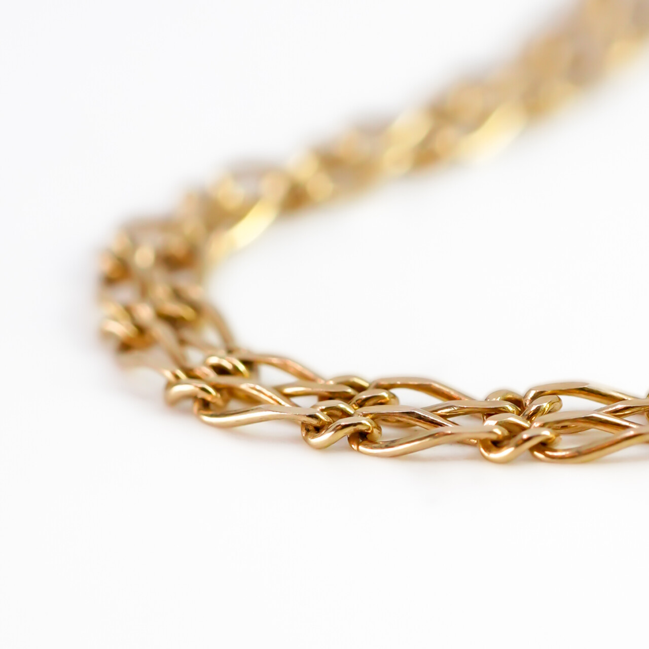 9ct Yellow Gold Figaro Link Chain Necklace 60cm #66185 9ct Yellow Gold Figaro Link Chain Necklace 60cm #66185 - Image 2
