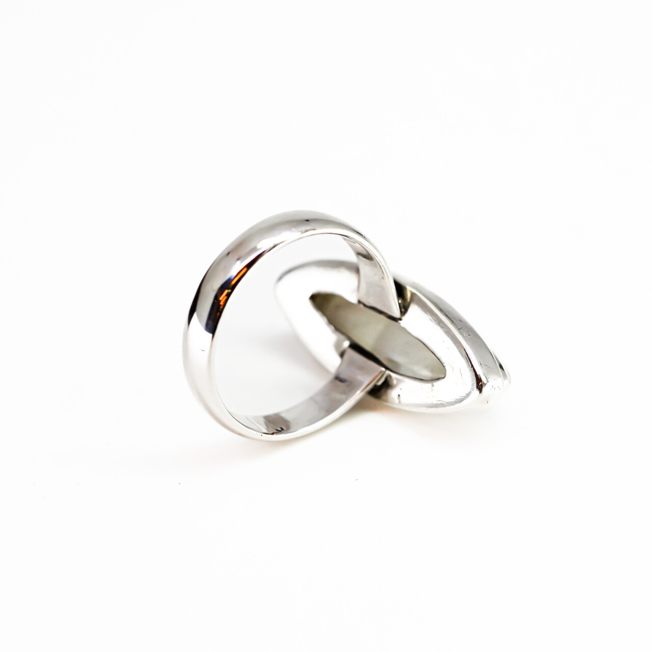 Sterling Silver White Labradorite Ring – Size R #66465 Sterling Silver White Labradorite Ring – Size R #66465 - Image 7