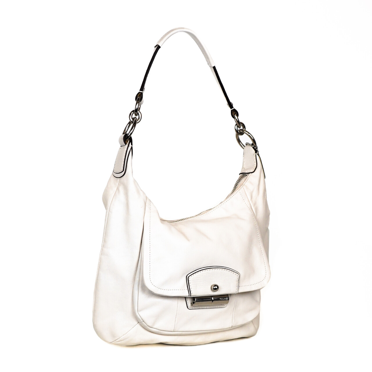 Coach Kristin Ivory Handbag No L1176-19293 in Dustbag #66136