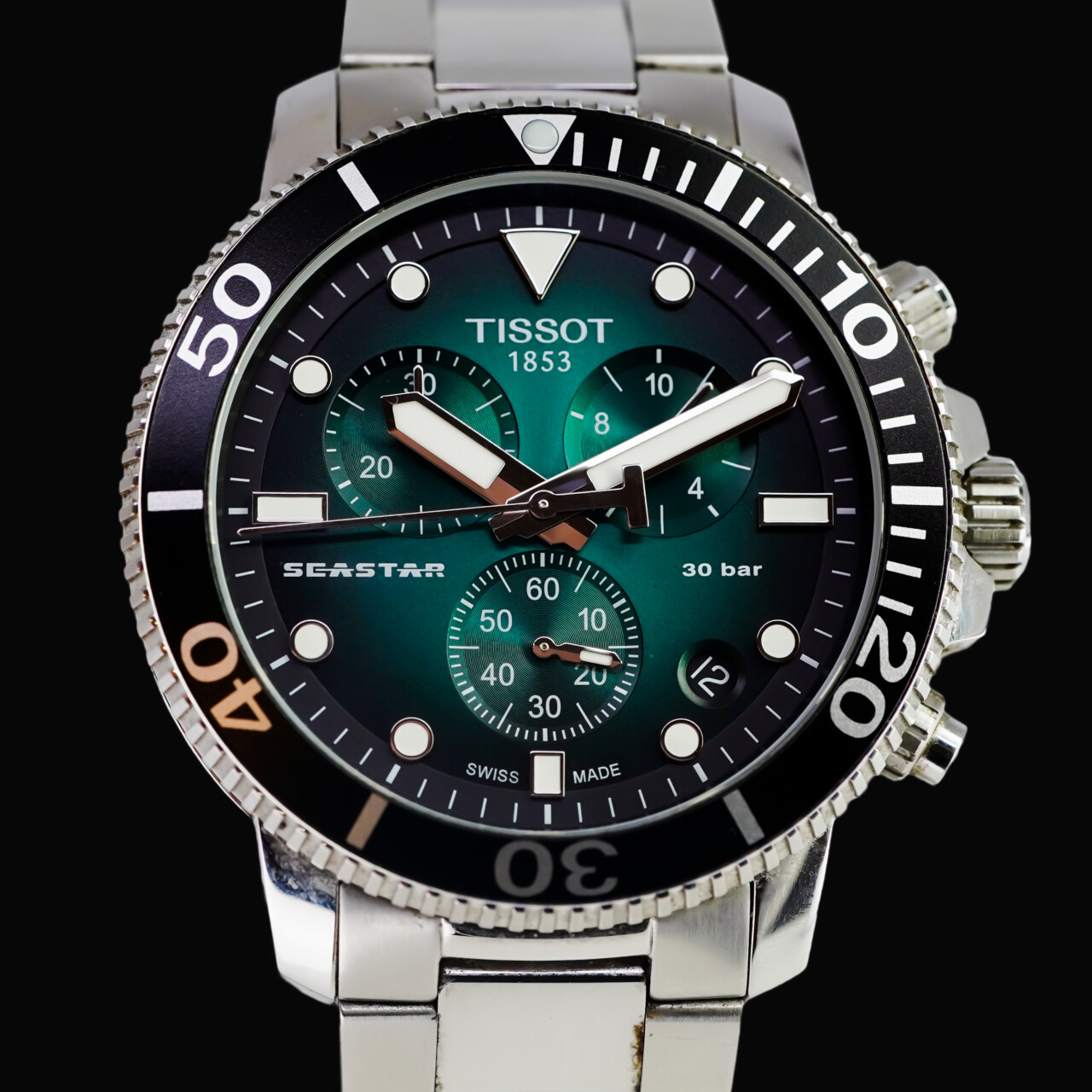 Tissot Seastar 1000 Quartz Chronograph Watch – 45.5mm – T120.417.11.091.01 #66549