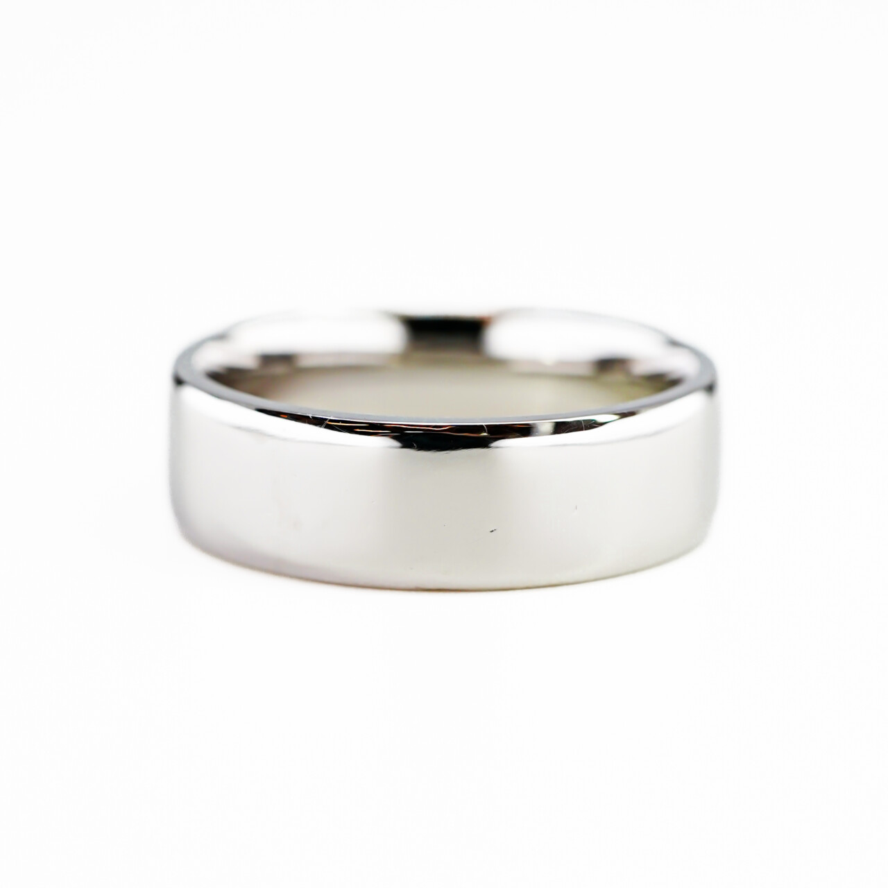 Palladium 950 Wide Wedding Band - Ring Size S #66403 Palladium 950 Wide Wedding Band - Ring Size S #66403