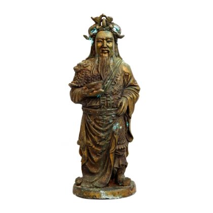 Chinese Bronze Caishen Statue - Wealth & Prosperity - 33cm #67001