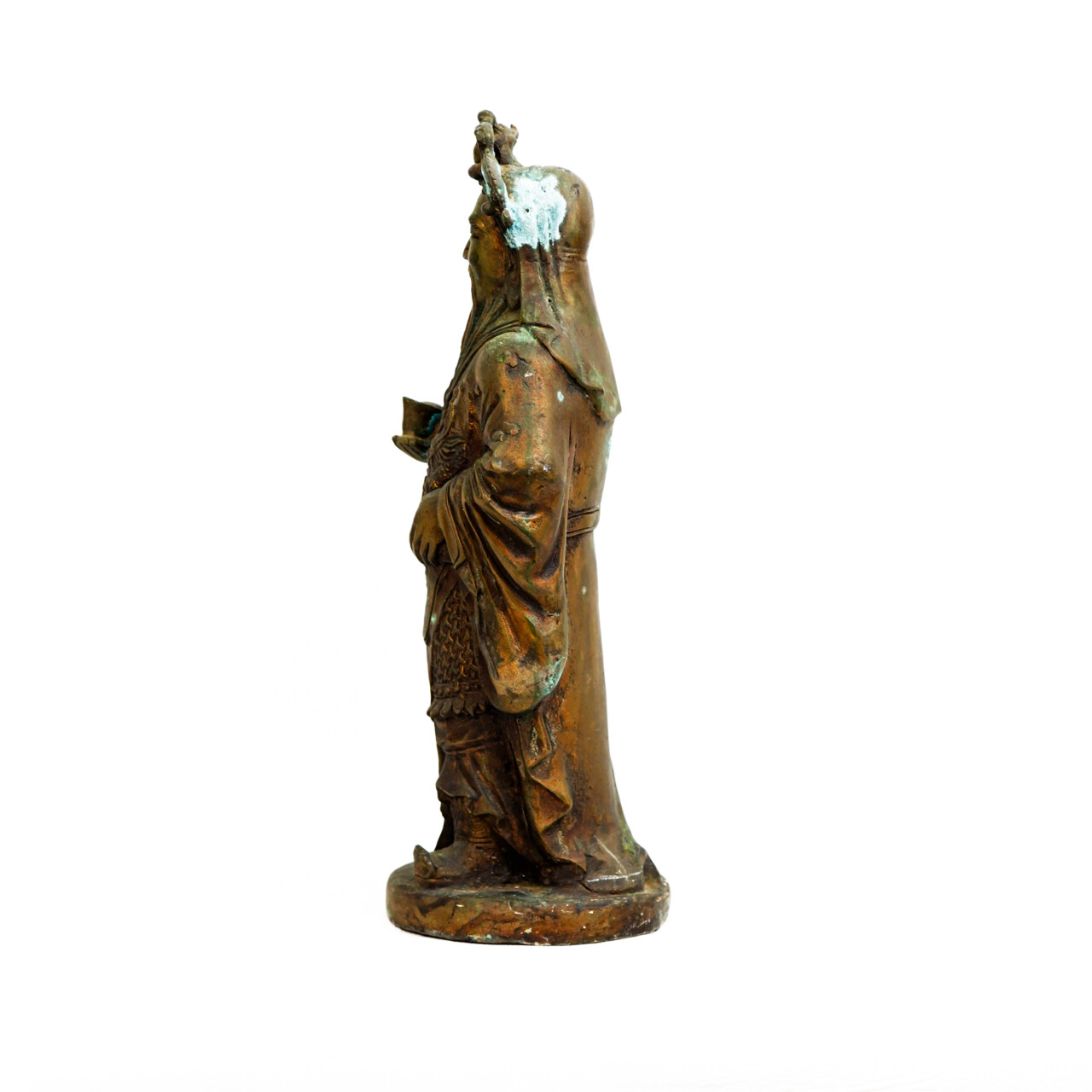 Chinese Bronze Caishen Statue - Wealth & Prosperity - 33cm #67001 Chinese Bronze Caishen Statue - Wealth & Prosperity - 33cm #67001 - Image 5