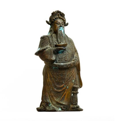 Chinese Bronze Caishen Statue - Wealth & Prosperity - 37cm #67002