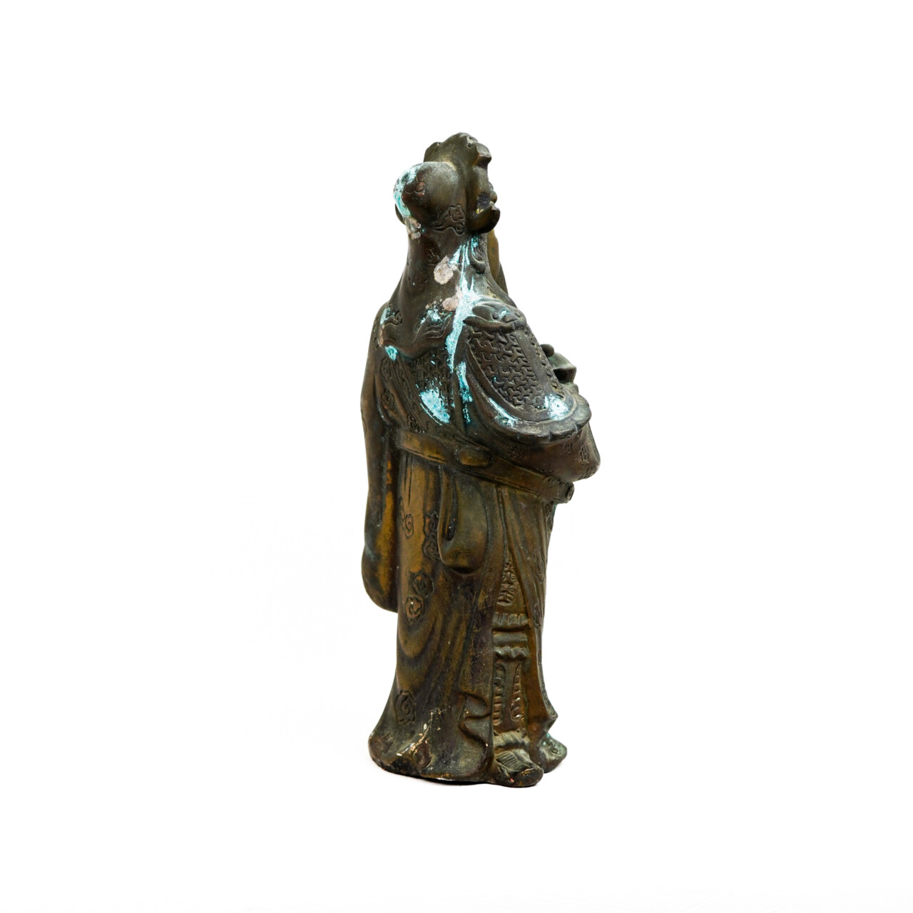 Chinese Bronze Caishen Statue - Wealth & Prosperity - 37cm #67002 Chinese Bronze Caishen Statue - Wealth & Prosperity - 37cm #67002 - Image 3