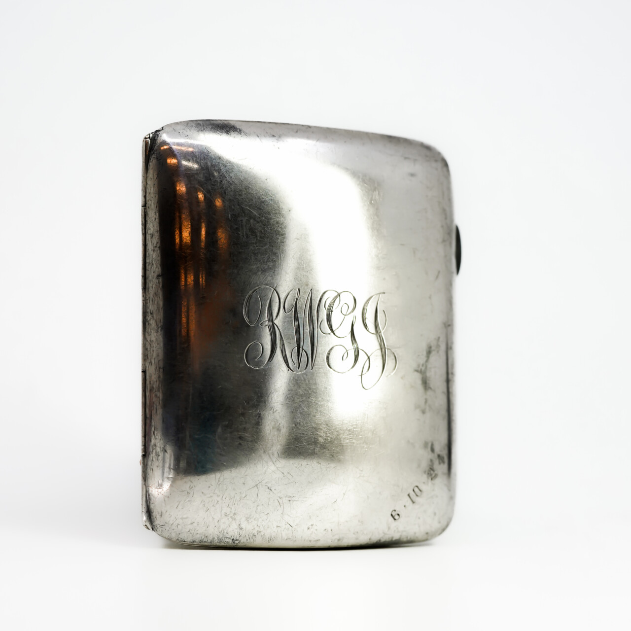 Antique Sterling Silver Cigarette Case – Birmingham 1922 – Stewart Dawson & Co. Ltd #7244-1 Antique Sterling Silver Cigarette Case – Birmingham 1922 – Stewart Dawson & Co. Ltd #7244-1