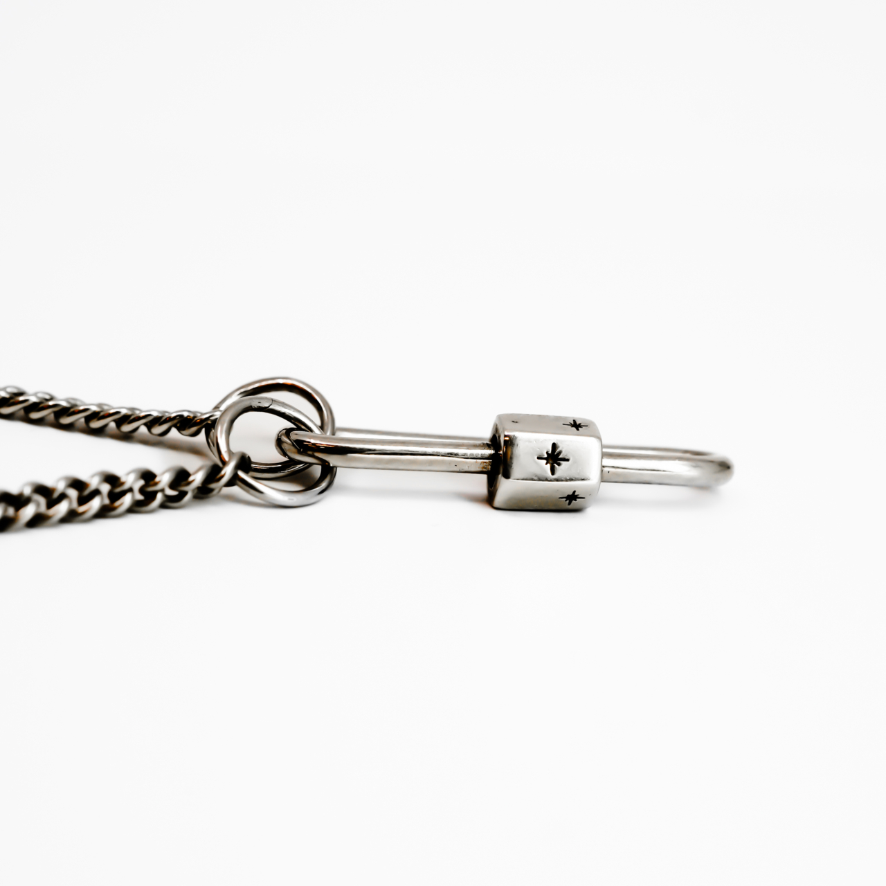 Sterling Silver Necklace – 48cm - Shackle Clasp #64014 Sterling Silver Necklace – 48cm - Shackle Clasp #64014 - Image 3