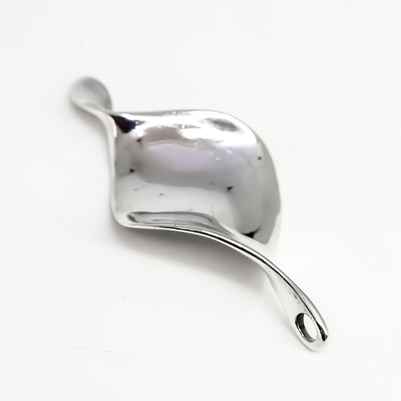 Contemporary Sterling Silver Sculpture Pendant #66766