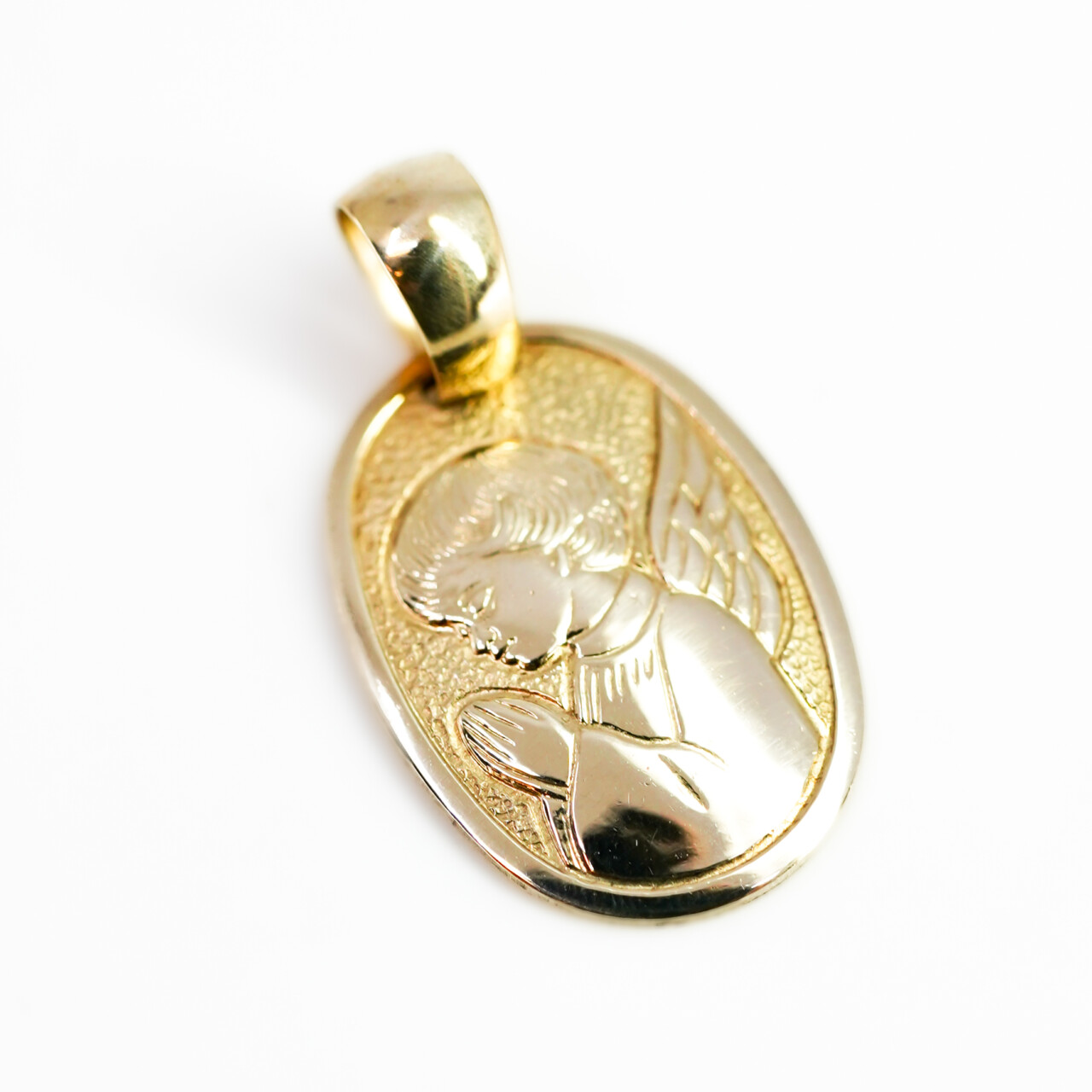 9ct Yellow Gold Praying Angel Pendant #66698 9ct Yellow Gold Praying Angel Pendant #66698