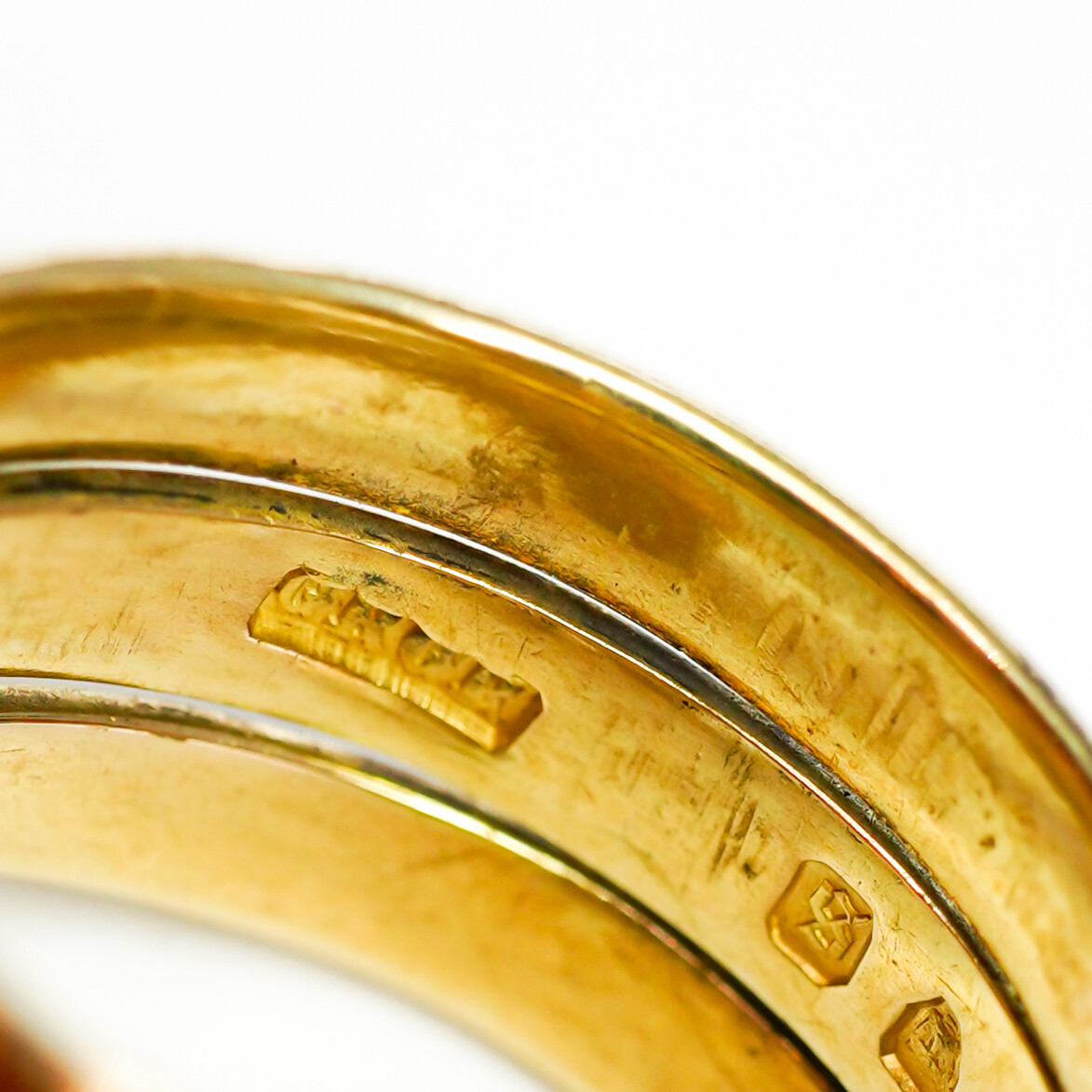 Antique 18ct Gold Coiled Snake Diamond Ring – London c.1873 #66839 Antique 18ct Gold Coiled Snake Diamond Ring – London c.1873 #66839 - Image 3