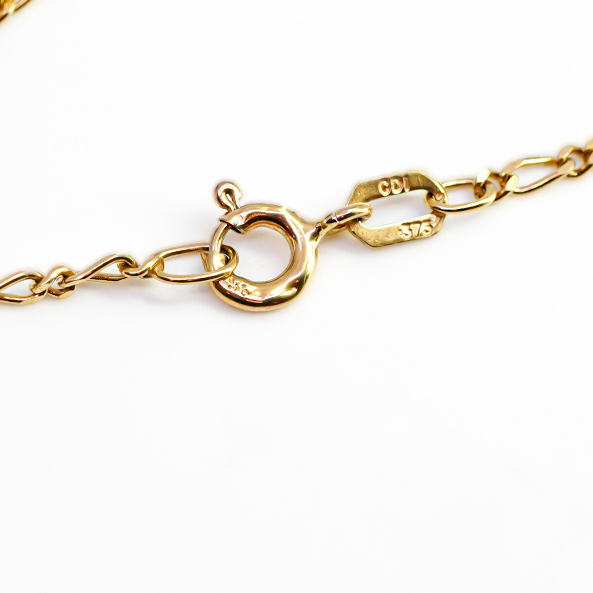 9ct Yellow Gold 1 & 1 Figaro Link Chain Necklace 50cm #66833 9ct Yellow Gold 1 & 1 Figaro Link Chain Necklace 50cm #66833 - Image 7