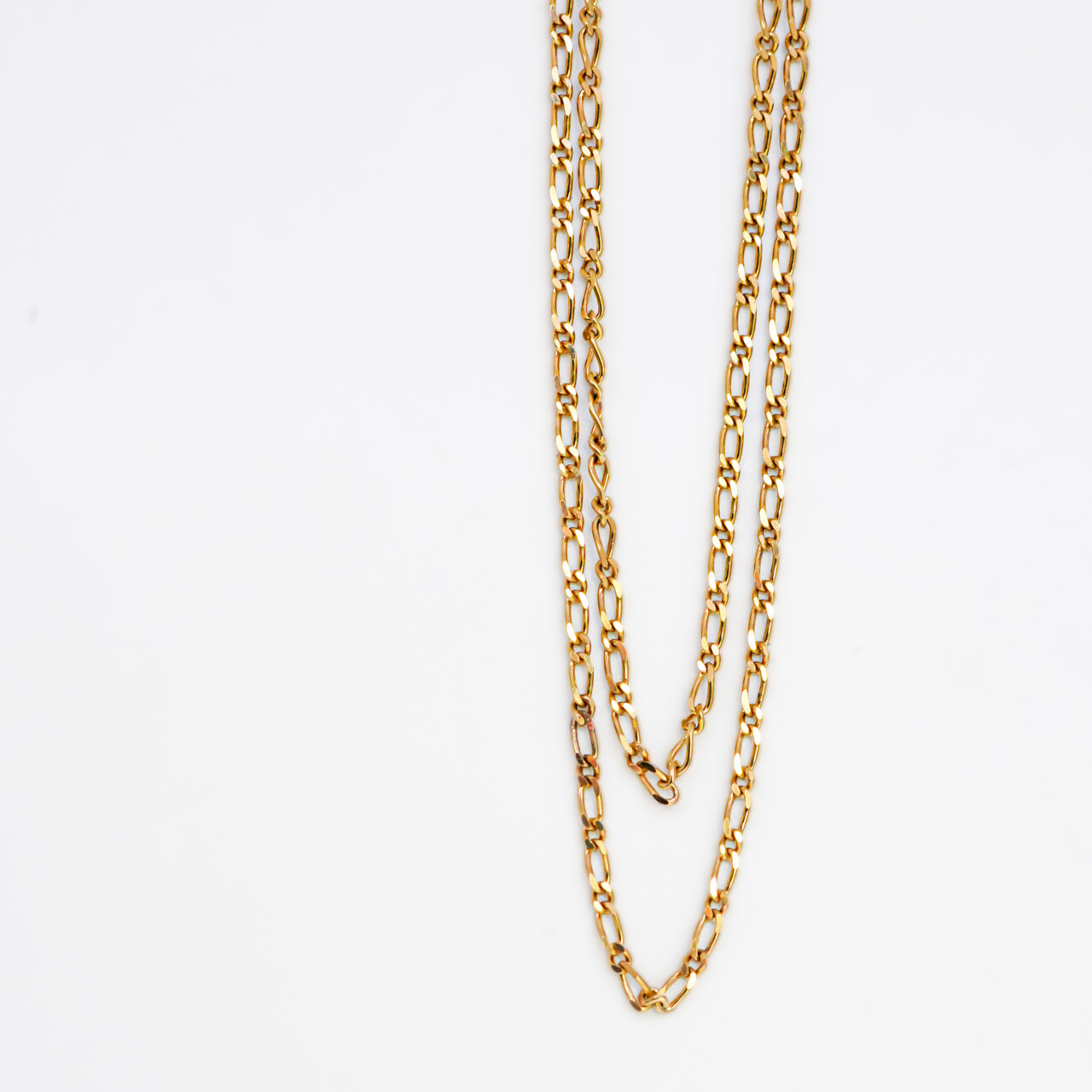 9ct Yellow Gold 1 & 1 Figaro Link Chain Necklace 50cm #66833 9ct Yellow Gold 1 & 1 Figaro Link Chain Necklace 50cm #66833 - Image 8