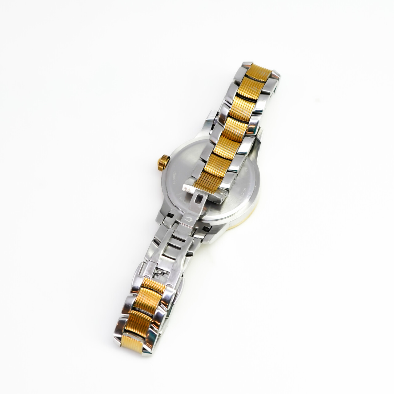 Bulova Accutron 65P100 31mm 2-Tone Swiss Diamond Watch #59385 Bulova Accutron 65P100 31mm 2-Tone Swiss Diamond Watch #59385 - Image 6