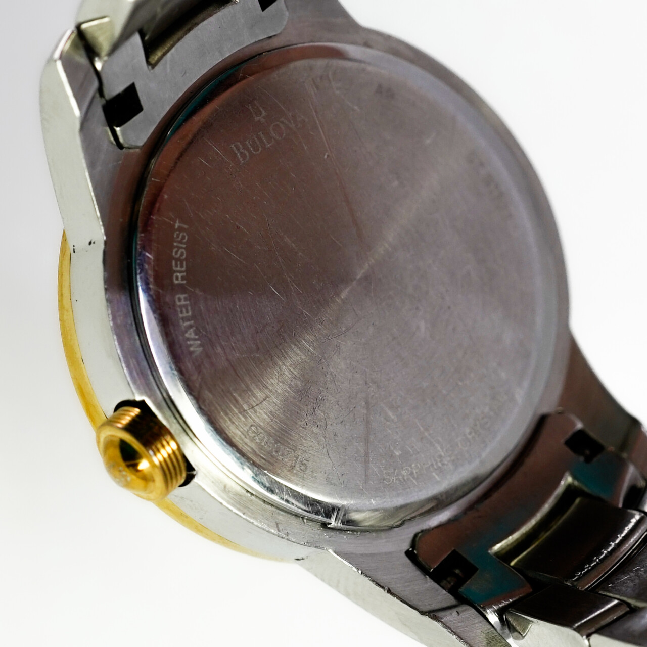 Bulova Accutron 65P100 31mm 2-Tone Swiss Diamond Watch #59385 Bulova Accutron 65P100 31mm 2-Tone Swiss Diamond Watch #59385 - Image 5