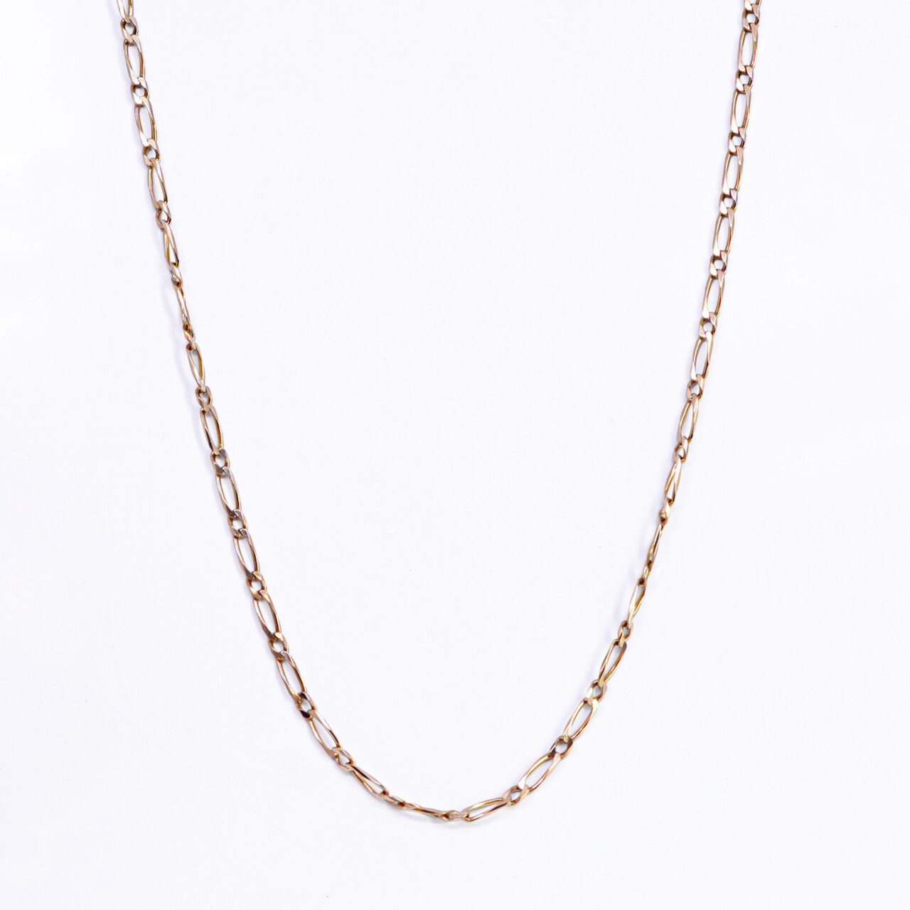 9ct Yellow Gold 1-1 Figaro Chain – 48cm #65085