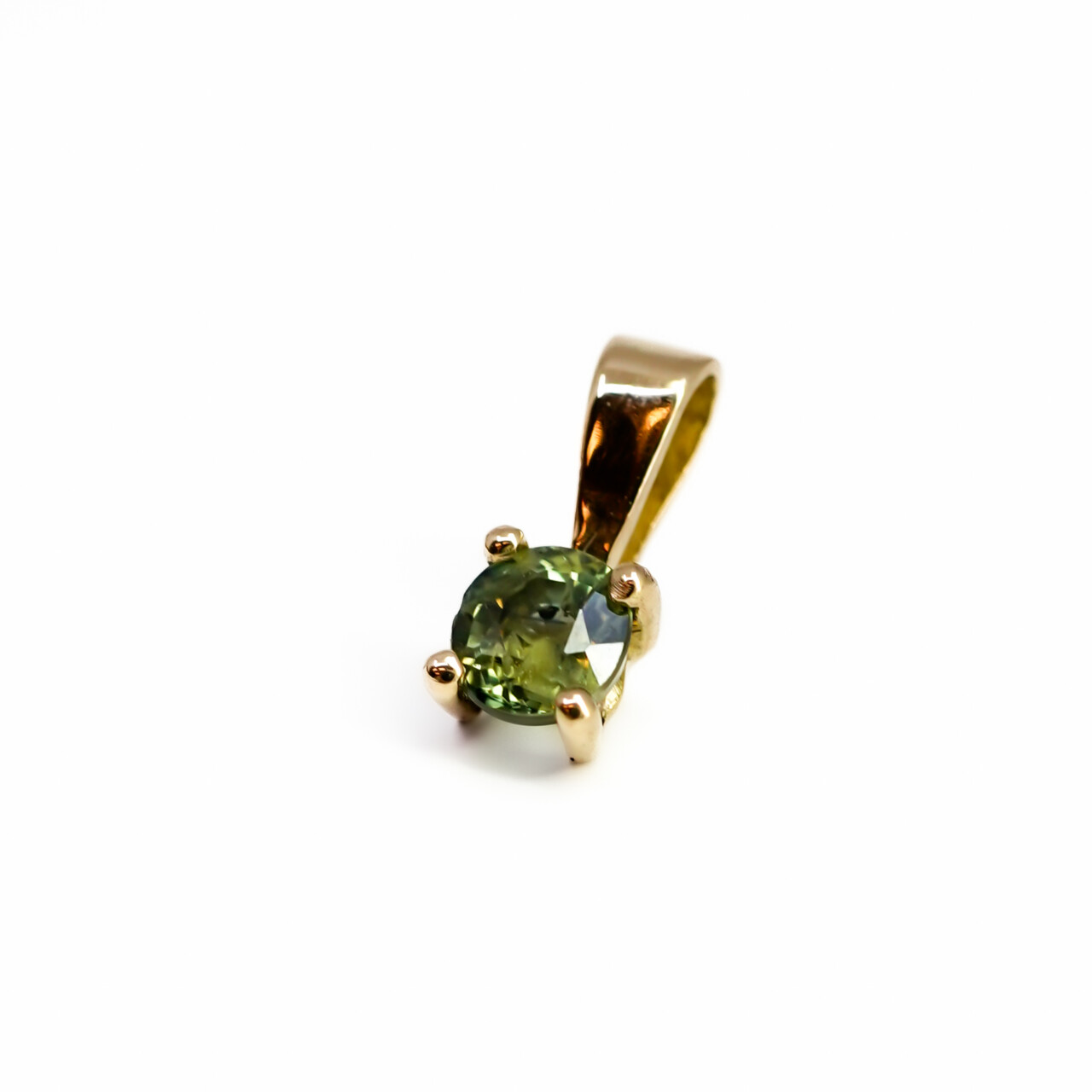 18ct Yellow Gold Australian Sapphire Pendant – Anakie North QLD #67273