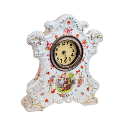 Kaufmann Painted Porcelain Clock (Not Working) 67151