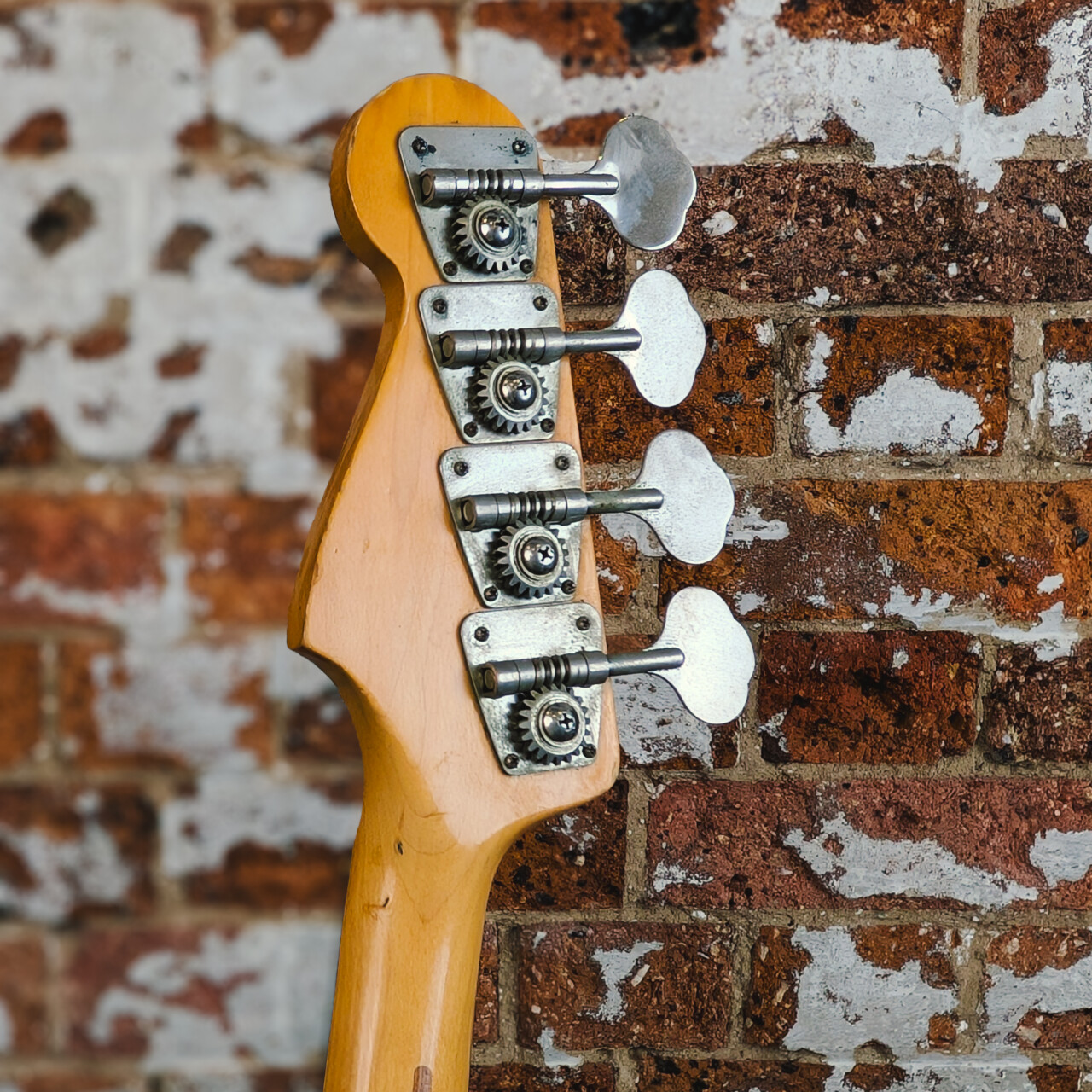 Vintage 1983/84 Squier SQ Precision Bass Guitar – Made in Japan (Black) #65611 Vintage 1983/84 Squier SQ Precision Bass Guitar – Made in Japan (Black) #65611 - Image 6