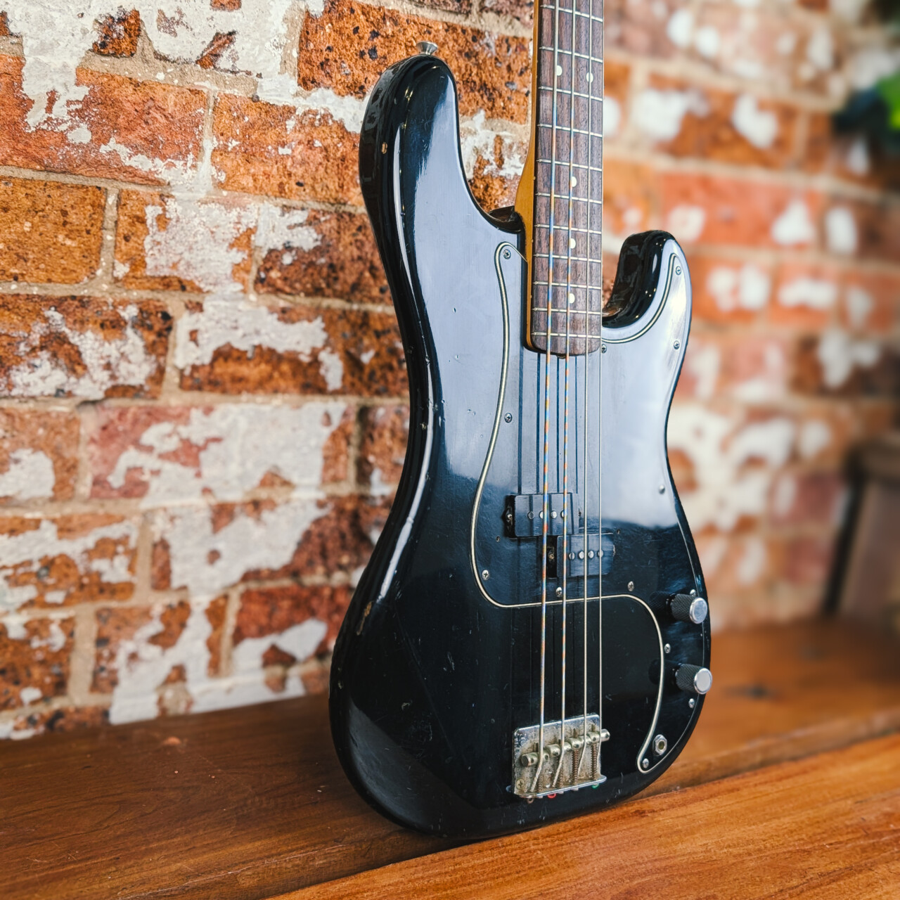 Vintage 1983/84 Squier SQ Precision Bass Guitar – Made in Japan (Black) #65611 Vintage 1983/84 Squier SQ Precision Bass Guitar – Made in Japan (Black) #65611 - Image 15
