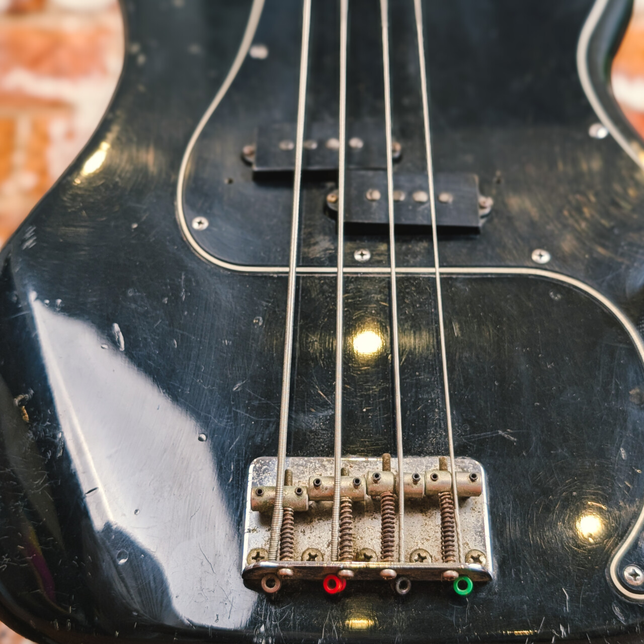 Vintage 1983/84 Squier SQ Precision Bass Guitar – Made in Japan (Black) #65611 Vintage 1983/84 Squier SQ Precision Bass Guitar – Made in Japan (Black) #65611 - Image 13
